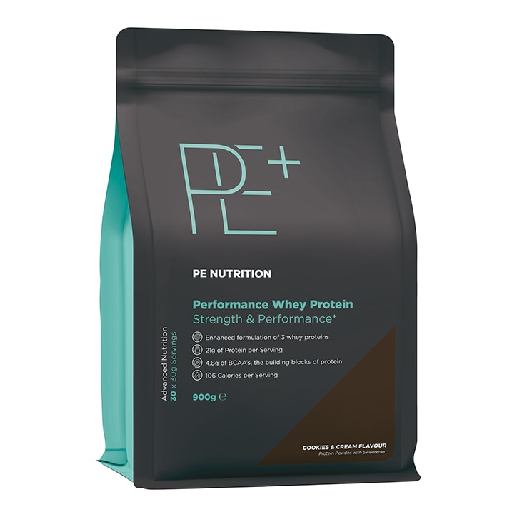 PE Nutrition Performance Whey Cookies & Cream 900g